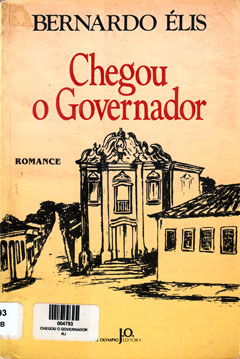 Capa do livro Chegou o governador, de Bernardo Élis