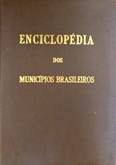 Capa de um dos volumes da Enciclopédia dos municípios brasileiros