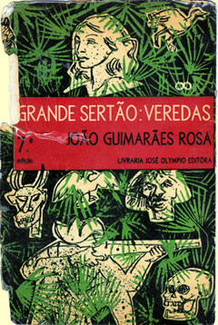 Capa de Grande sertão: veredas, de Guimarães Rosa