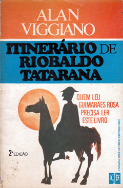 Capa do livro Itinerário de Riobaldo Tatarana, de Alan Viggiano