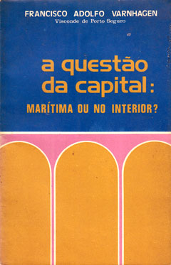 Capa da terceira edição do livro de Varnhagen, Visconde de Porto Seguro