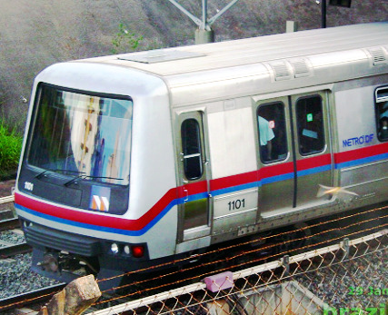 Trem do Metrô de Brasília