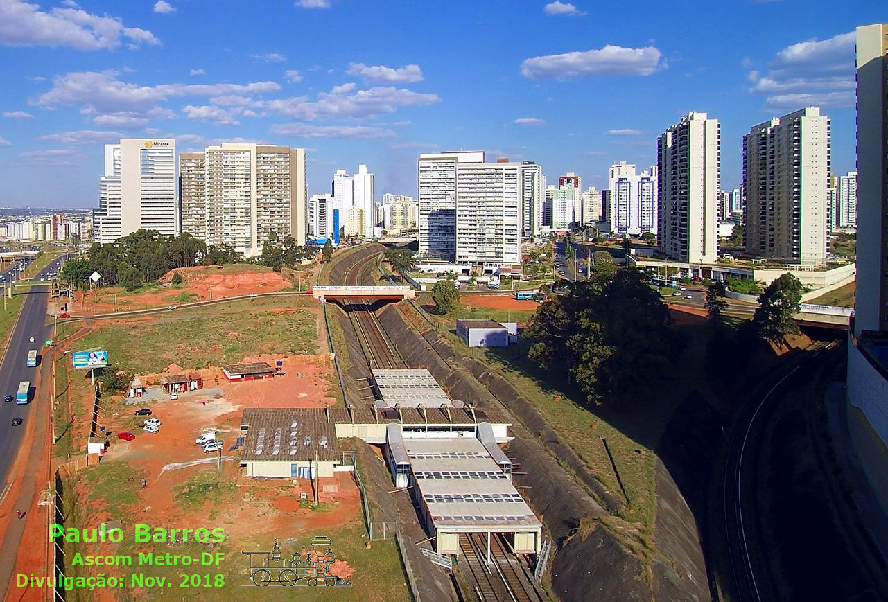 Estação Estrada Parque, do Metrô-DF