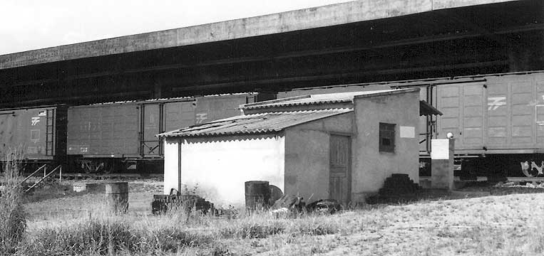 Antigo posto de abastecimento das locomotivas da Rede Ferroviária Federal