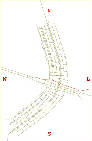 Mapa de localização da Via N2