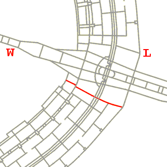 Mapa de localização da via S3