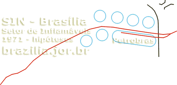 Hipótese sobre as primeiras ligações ferroviárias do Setor de Inflamáveis de Brasília em 1971